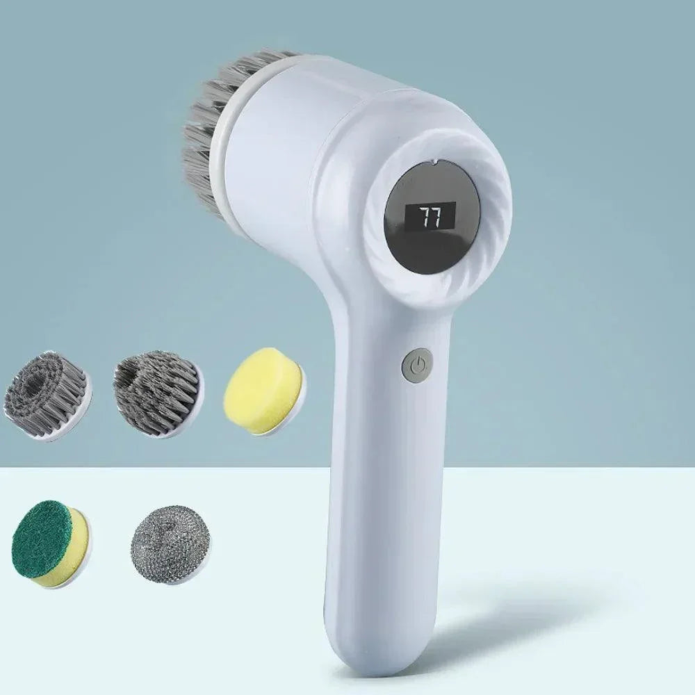 Escova Elétrica de Limpeza ModernLar™ /A Solução Inteligente para uma Casa Impecável!