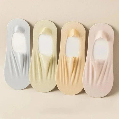 [COMPRE 5 E GANHE MAIS 5 PARES] Meias Invisíveis Super Respiráveis Conforto Perfeito™ / Sem Machucar, Sem Transpirar, Sem Escorregar!