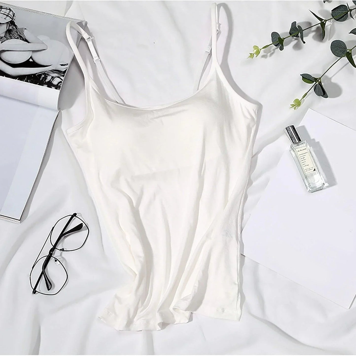 Kit 5 Unidades Camisola Sutiã Fresh™  / Nova Tendencia Primavera Verão 2025!