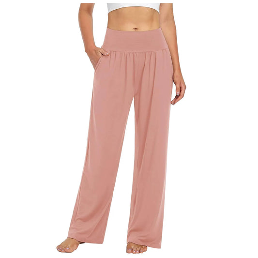 Calça Belle Comfort™ Com Cós Elástico e Modelagem Pantalona
