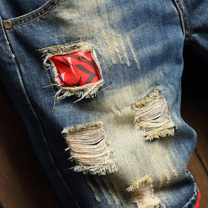 Shorts Dante™ em Jeans Premium com Lavagem Estonada