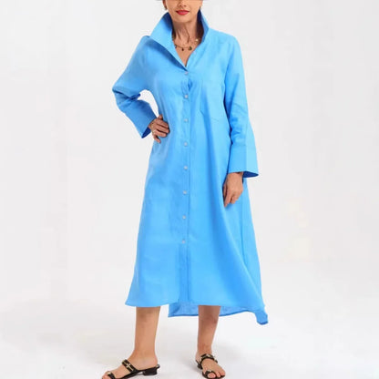Vestido Arthea™ com Corte Clean e Toque Refinado