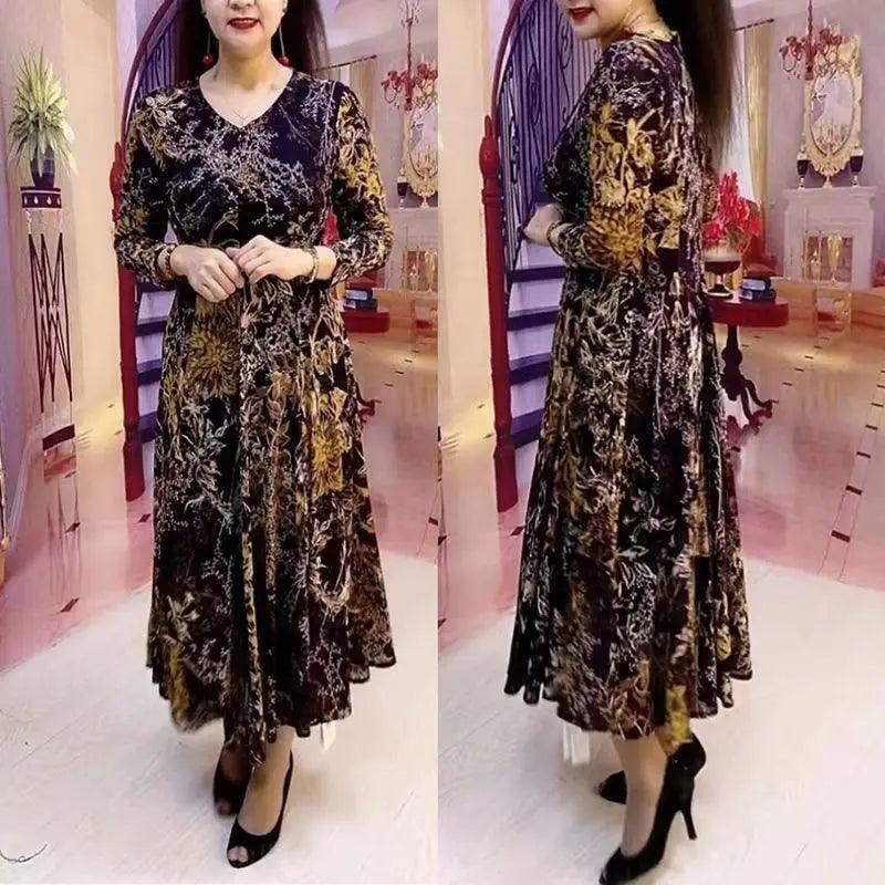 Vestido Floral Ammalia™ Elegância Natural com o Toque das Flores!