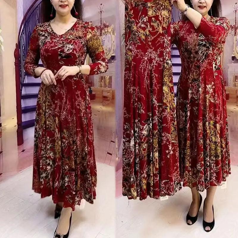 Vestido Floral Ammalia™ Elegância Natural com o Toque das Flores!