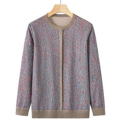 Blusa Manga Longa Flor de Liz™ com Detalhes em Strass e Tecido em Algodão / A Campeã de Elogios do Outono Inverno 2024!