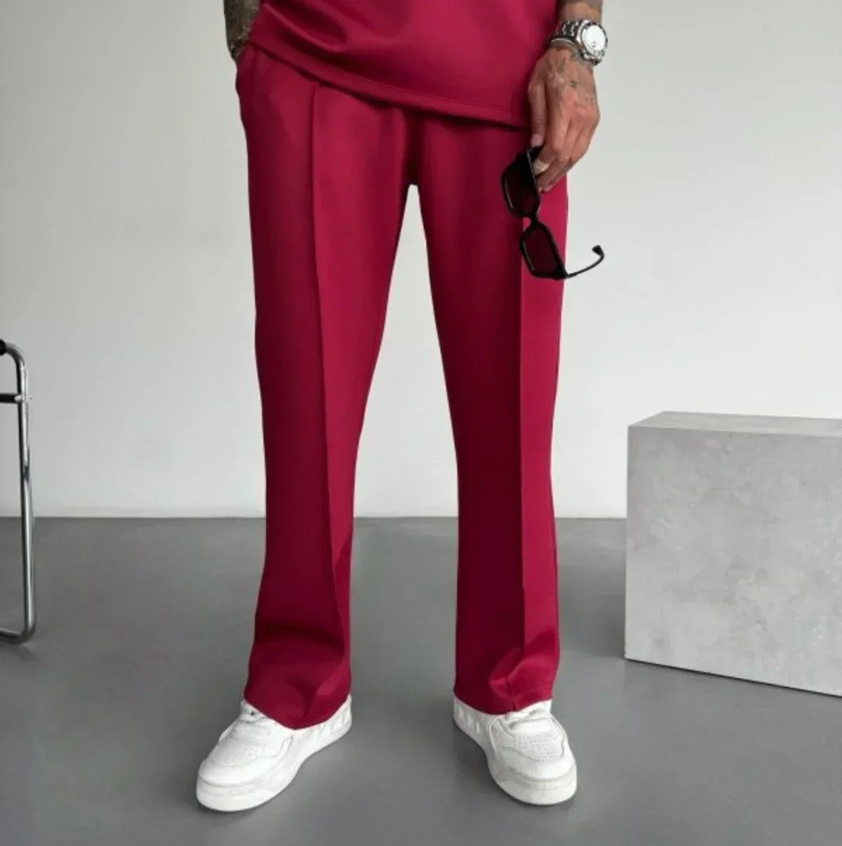 [COMPRE 1 E LEVE 2] Calça Zurich™ Estilo Alfaiataria com Caimento Solto / O Novo Conceito de Esporte Fino Masculino!