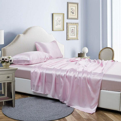 Jogo de Cama em Cetim 4 pçs - LuxorSilk / Onde o Luxo Encontra o Conforto!