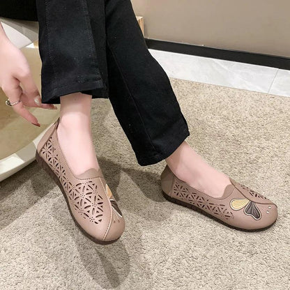 Sapatilhas Thalia™ com Estilo Vazado / Pura Elegância e Conforto Prático