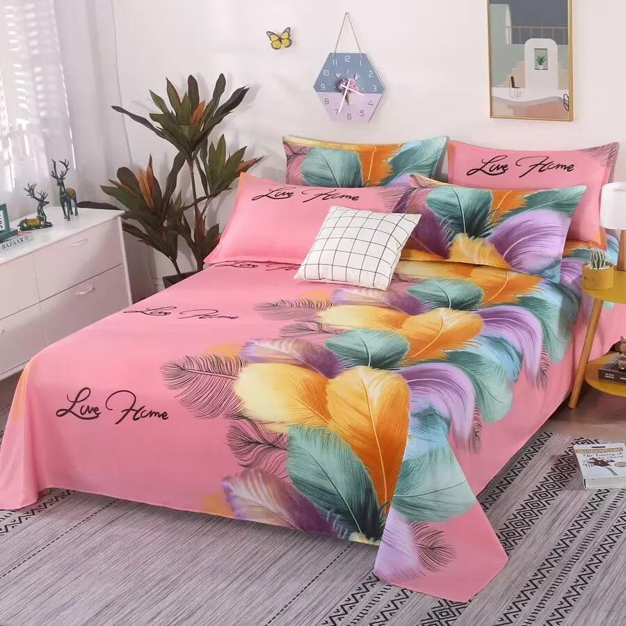 Jogo de Cama 3 Peças - Doce Conforto / Confeccionado em Materiais de Alta Qualidade Para lhe Garantir Noites De Sono Incríveis e Agradáveis!