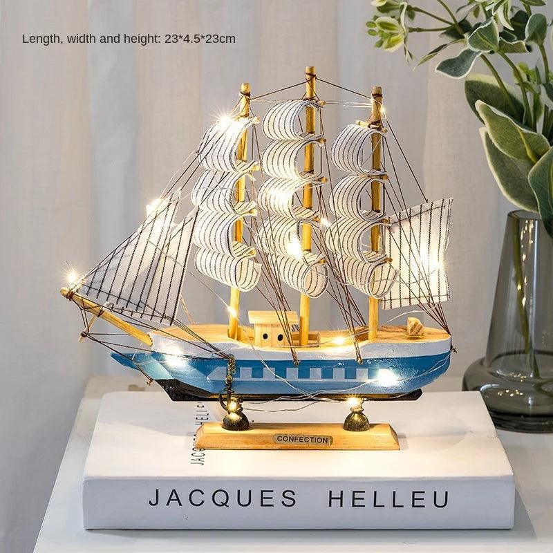 Barco Decorativo Veleiro - Orgulho Naval / A Opção Perfeita Para Decorar Qualquer Ambiente!