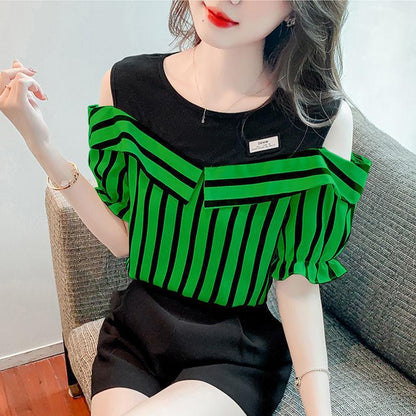 Blusinha Off-Shoulder Emily - Moda Casual e Estilo Único em Duas Peças!