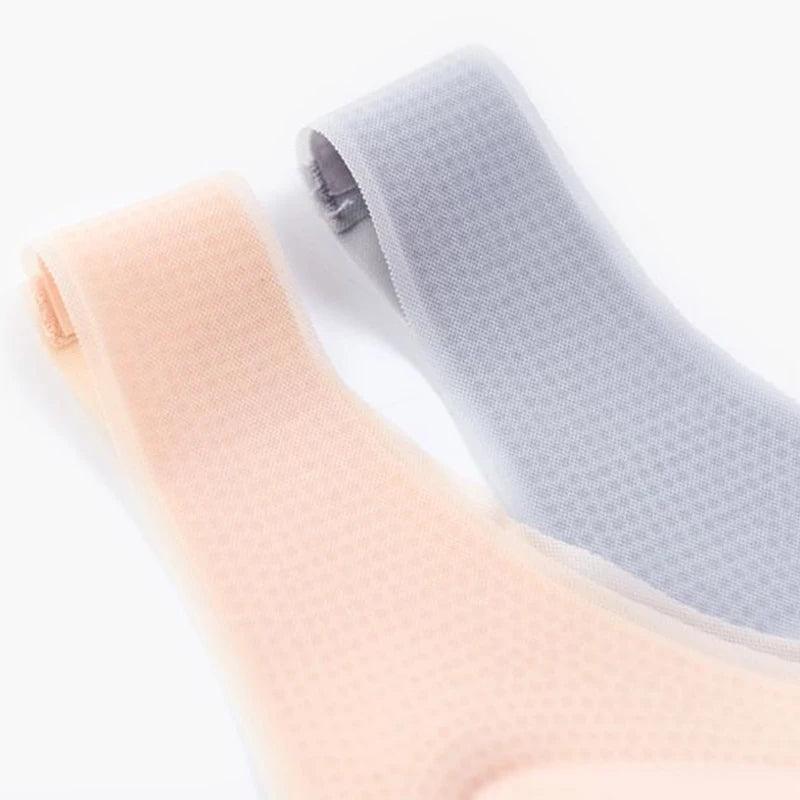 (Promoção Compre 2, Leve 3 ) Sutiã sem Costura Invisible 5D em Seda Gelo: Conforto que Não Machuca, Frescor que Permanece!