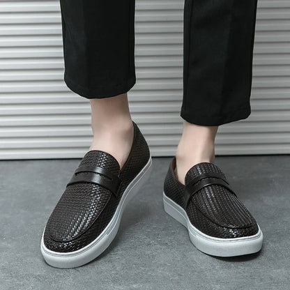 Mocassim Alessandro™ em Material Sintético Premium com Solado Leve / Conforto Inteligente para o Dia Inteiro