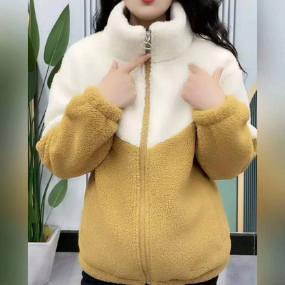 Jaqueta Plush Hera™ Peluciada / Conforto, Estilo e Aconchego para o Inverno 2024!