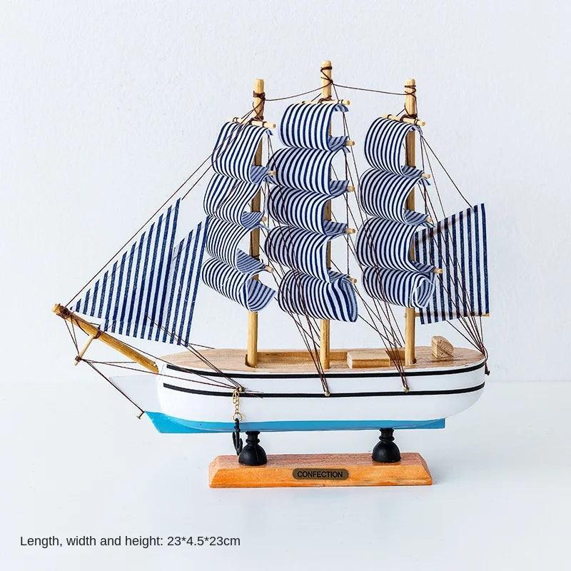 Barco Decorativo Veleiro - Orgulho Naval / A Opção Perfeita Para Decorar Qualquer Ambiente!
