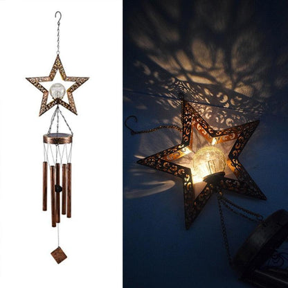 Luminária Decorativa - Beleza Estelar / Movida a Luz Solar Com Um Super Design Incrível Para Decorar Seu Ambiente!