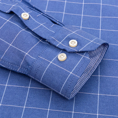 Camisa Gaspard™ em Algodão Respirável e Padronagem Xadrez / Elegância Clássica para Todas as Ocasiões