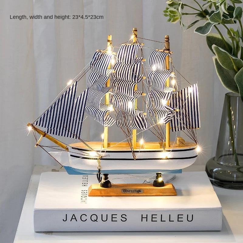 Barco Decorativo Veleiro - Orgulho Naval / A Opção Perfeita Para Decorar Qualquer Ambiente!
