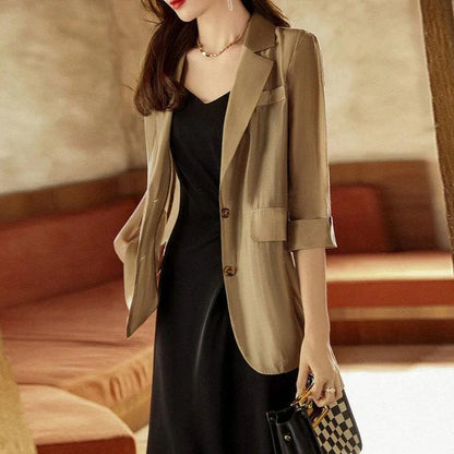 Blazer Colucci™ com Proteção UV - Leveza e Empoderamento para a Mulher Moderna!