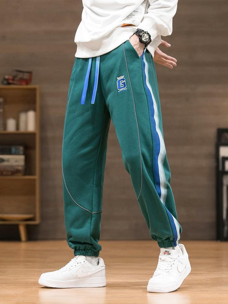 Calça Jogger Masculina Plus Size Bordada em Algodão - GStreet / Estilo e conforto em uma só calça!