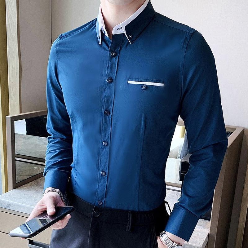 Camisa Social Manga Longa - FormalElite / A Sua Melhor Opção Quando o Assunto é Formalidade!