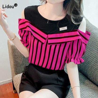 Blusinha Off-Shoulder Emily - Moda Casual e Estilo Único em Duas Peças!