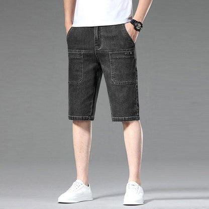 Bermuda Jeans Casual Leonidas™ / A mais versátil, confortável e estilosa para você usar no dia a dia!