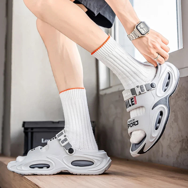 Sandália Esportiva Torvian™ com Estrutura Flexível e Base Anatômica
