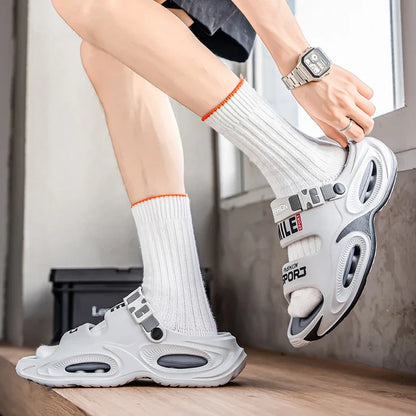 Sandália Esportiva Torvian™ com Estrutura Flexível e Base Anatômica