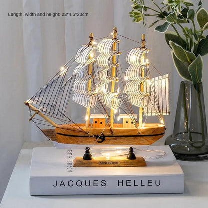 Barco Decorativo Veleiro - Orgulho Naval / A Opção Perfeita Para Decorar Qualquer Ambiente!