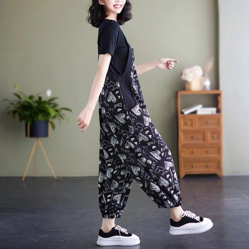 Macacão Sophie™ em Tecido Respirável com Estampas Modernas / Conforto e Estilo Incomparáveis para Cada Ocasião!