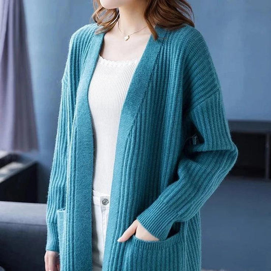 Casaco Estilo Cardigan Matilde™ em Tricot / Sofisticação e Aconchego para Todos os Momentos!