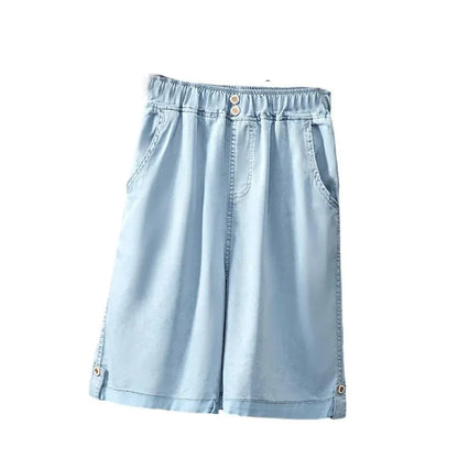Shorts Jeans Stefan™ Super Soltinho / O Conforto e Frescor que Toda Mulher Merece!