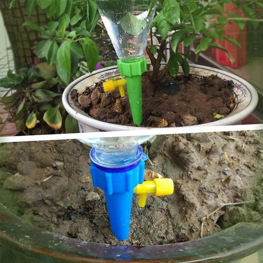 Kit de Irrigadores Automáticos Modern Lar™ / Fim das Plantas Murchas com Irrigação Precisa e Inteligente com Tecnologia De Gotejamento!