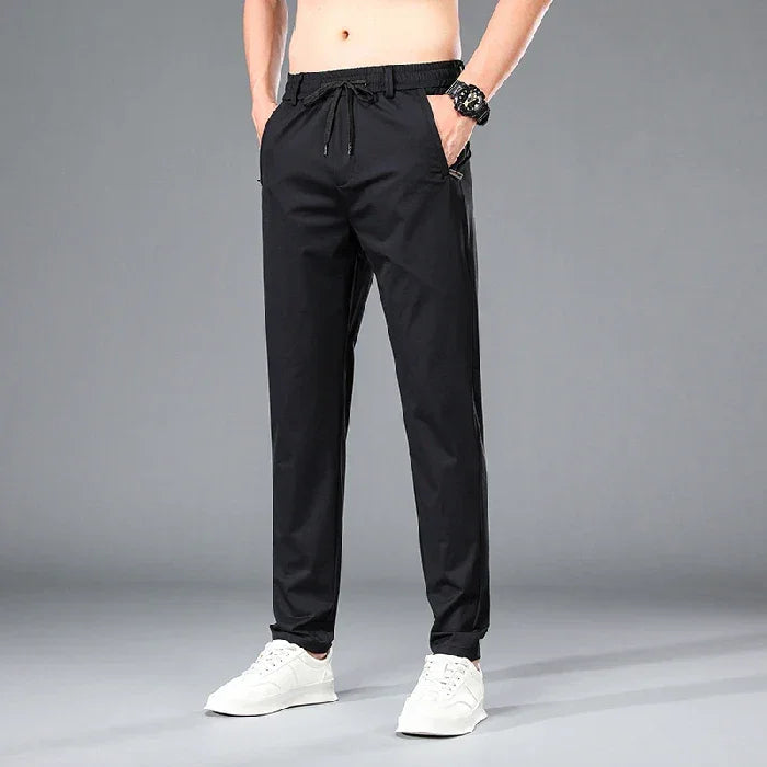 [COMPRE 1 E LEVE 3] Calça Zenith™ em Seda Gelo com Efeito Resfriador / A Calça que Une Tecnologia, Estilo e Máximo Conforto!