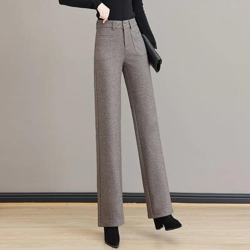 (Cinto Exclusivo de Brinde) Calça Santorini™ Alfaiataria Fina com Caimento Perfeito / Elegância Social para Qualquer Ocasião!