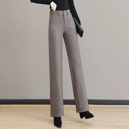 (Cinto Exclusivo de Brinde) Calça Santorini™ Alfaiataria Fina com Caimento Perfeito / Elegância Social para Qualquer Ocasião!