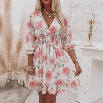 Vestido Florenza™ com Silhueta Valorizada e Leveza Sofisticada