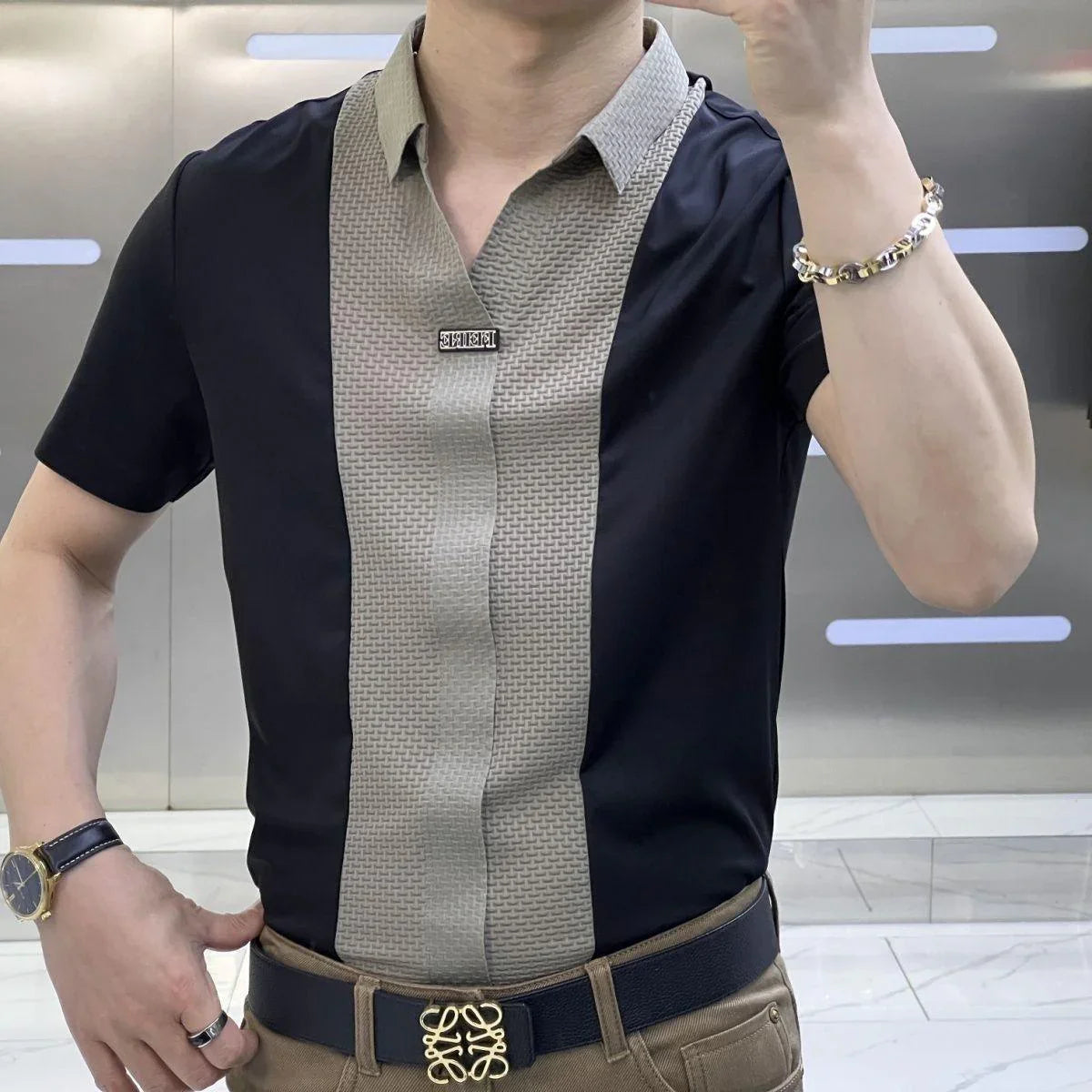 Camisa Polo KingMan™ Moda Italiana / Sofisticação e Elegância em Cada Detalhe!