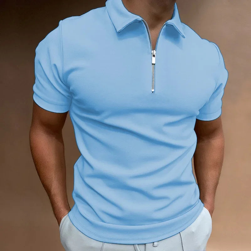 [COMPRE 2, LEVE 3] Polo Ducatti™ com Tecido Antitranspirante e Design Old Money / Minimalismo Nobre para Homens de Presença!