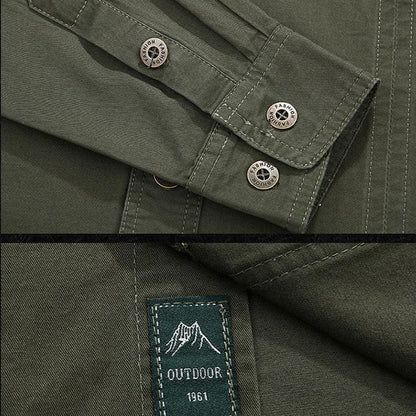 Camisa Flanelada com Modelagem Plus Size Masculina - GentleFit / Um Toque de Estilo e Confiança para o seu Guarda-Roupa!
