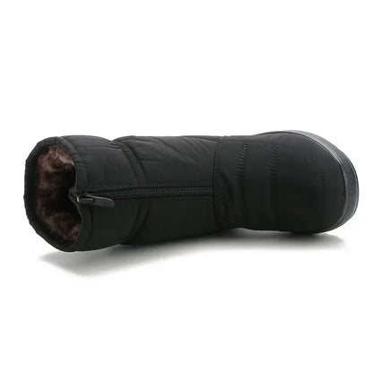 Botinha Sibéria™ com Forro Peluciado, Solado Antiderrapante e Impermeável / Proteção, Conforto e Estilo para Enfrentar os Dias Mais Frios!