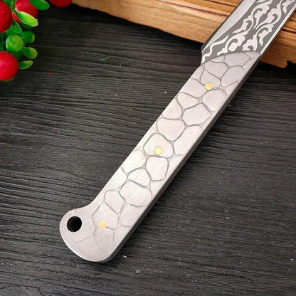 (Promoção: Compre 1, Leve 2)  Faca Longa com Lamina Japonesa Muzan™ / Precisão Artística e Elegância Milenar para os Melhores Cortes!