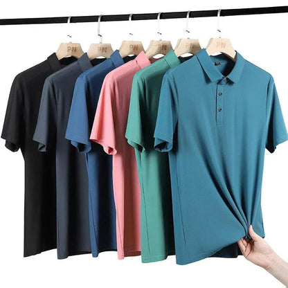 Polos Prestige™ de Alto Padrão em Seda Gelo / As Inigualáveis em Luxo, Conforto e Frescor!