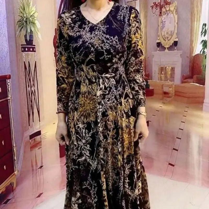 Vestido Floral Ammalia™ Elegância Natural com o Toque das Flores!