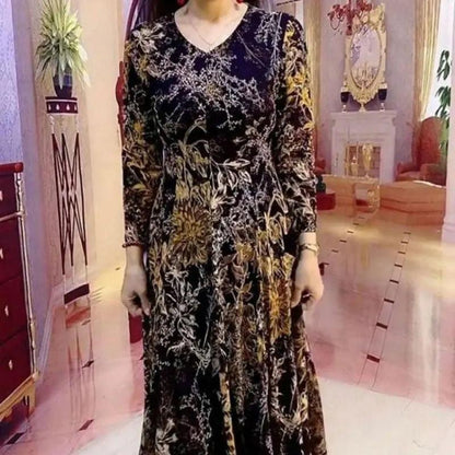 Vestido Floral Ammalia™ Elegância Natural com o Toque das Flores!