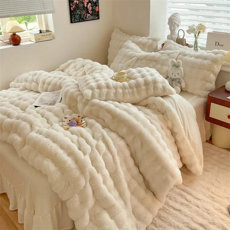 Jogo de Cama 4 Peças Sonho de Morfeu™ / Conforto Máximo e  Aconchego Peluciado para Suas Noites de Sono!