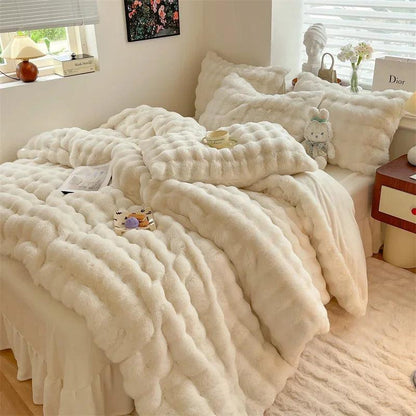 Jogo de Cama 4 Peças Sonho de Morfeu™ / Conforto Máximo e  Aconchego Peluciado para Suas Noites de Sono!