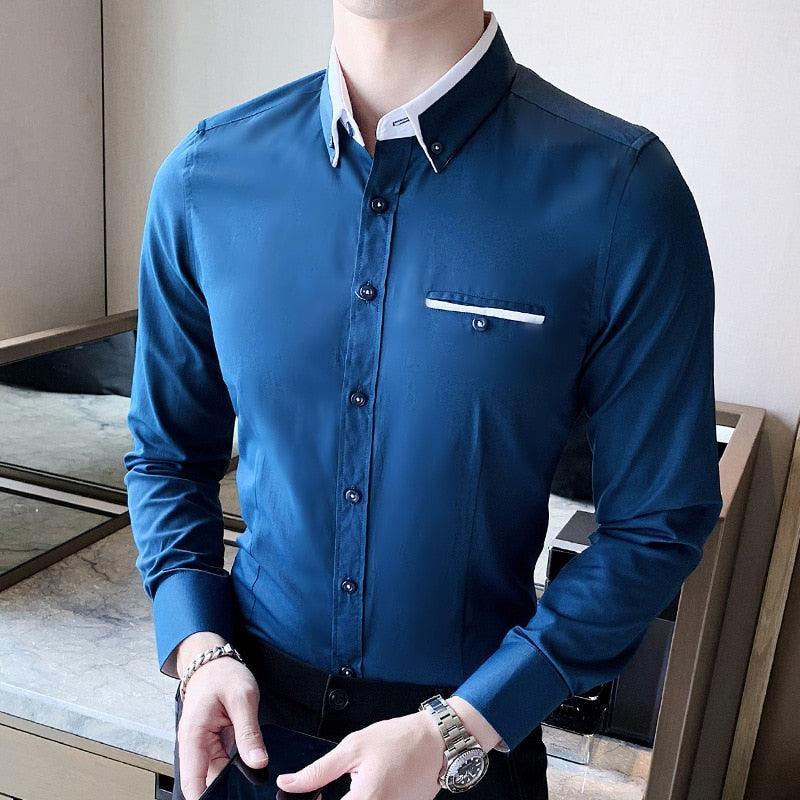 Camisa Social Manga Longa - FormalElite / A Sua Melhor Opção Quando o Assunto é Formalidade!