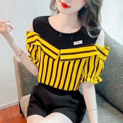 Blusinha Off-Shoulder Emily - Moda Casual e Estilo Único em Duas Peças!